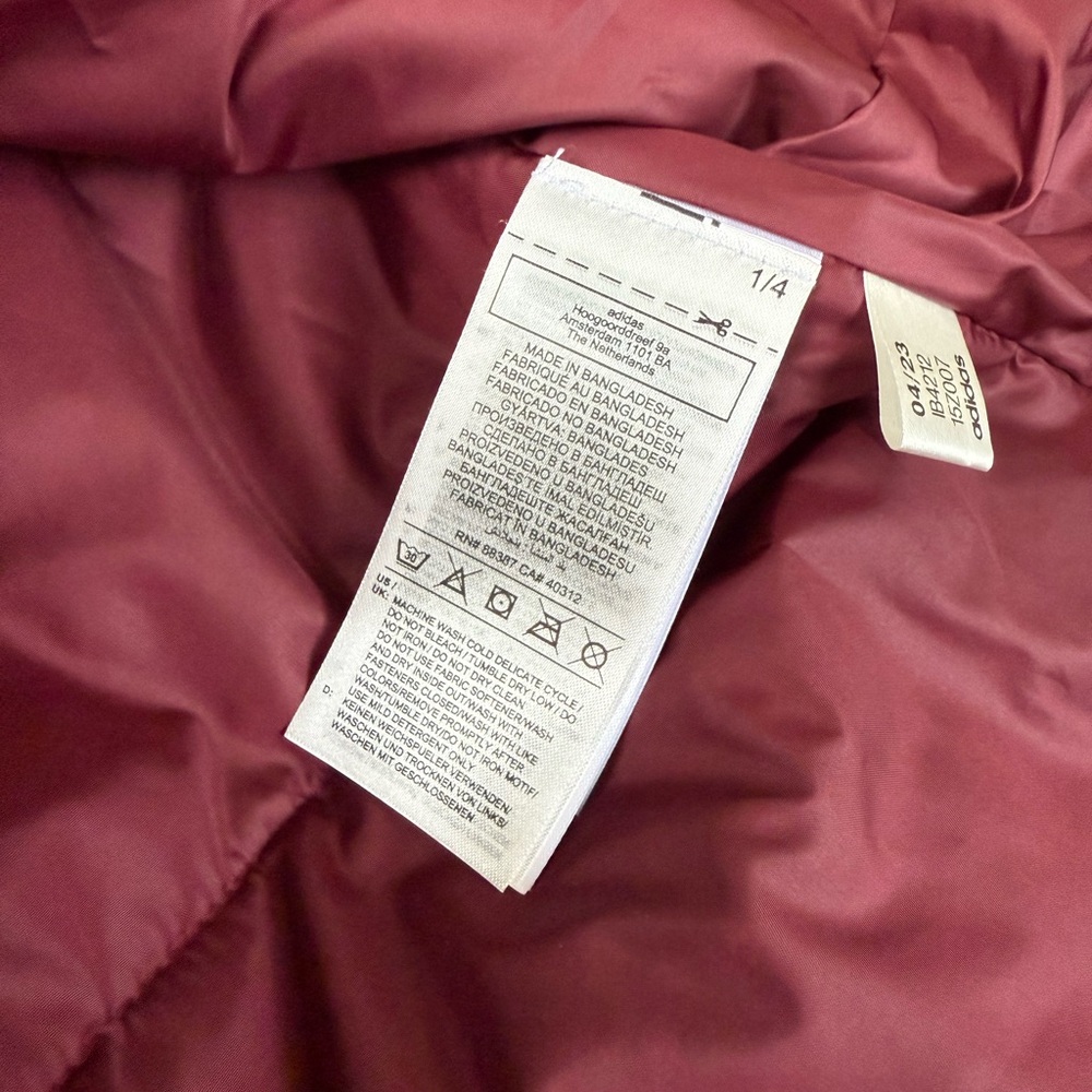 Adidas Terrex Multi Insulation Shadow Red Hiking Jacket IB4210 Women’s Size L - Picture 9 of 10